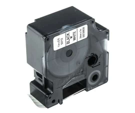63-7518-64 Dymo Black on White Label Printer Tape, 24 mm Width, 7 m Length S0720930