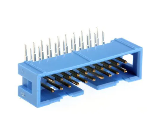63-7359-45 TE Connectivity AMP-LATCH, 20 Way, 2 Row, Right Angle PCB Header 2-1761605-7