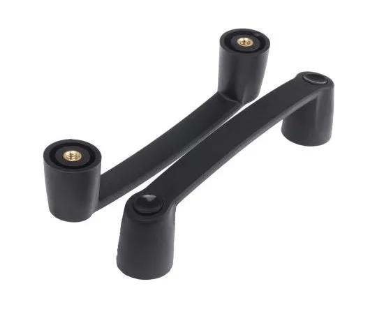 63-7459-25 RS PRO Matte Black Plastic Concealed Fixings Drawer Handle, 213mm 267-0780