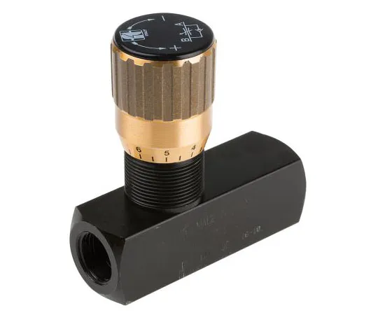 63-7520-97 RS PRO Line Mounting Hydraulic Flow Control Valve, G 3/4 390-7768
