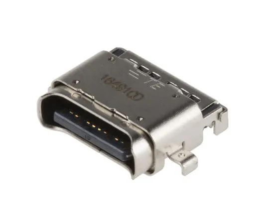 63-7387-57 2295018-2 Female USB C Connector, Straight Surface Mount IPX4 2295018-2