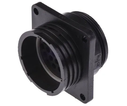 63-7504-45 TE Connectivity CPC Series 1 Series Panel Mount Connector, 24 contacts Socket 206838-3