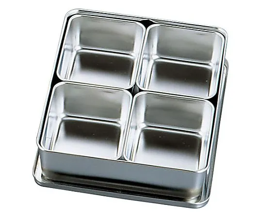 62-6387-61 Murano Stainless Steel Press with Yakumi 4-Pack Square