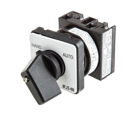 63-7473-65 Eaton, SP 2 Position 45° Rotary Switch, 690 V ac, 20 A, Knob, Stay Put Actuator 78628220 &T0-1-15451/E/EZ-P1(RS294-7743)