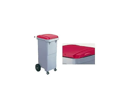 62-6614-72 Recycling Cart #110 Transportable RCN11H Red