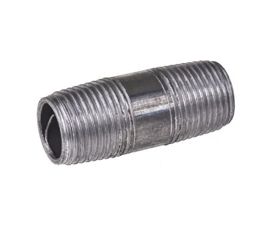 63-7453-57 RS PRO Malleable Iron Fitting Barrel Nipple, 1/2 in BSPT Male (Connection 1), 1/2 in BSPT Male (Connection 2) 257-8331