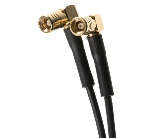 63-7530-73 TE Connectivity 50 Ω, Male SMB to Male SMB Coaxial Cable Assembly, 500mm length, RG174 cable type 1337817-2