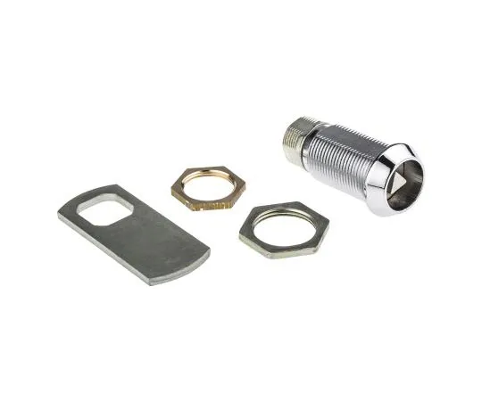 63-7489-91 Euro-Locks a Lowe & Fletcher group ******* Panel to Tongue Depth 32.7mm Zamak Chrome Plated Camlock, Triangle Head to F7B-02-2