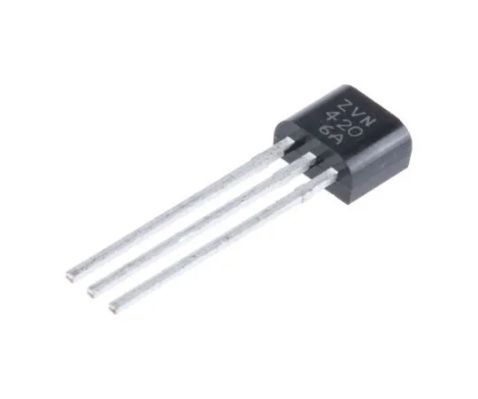 63-7362-07 ZVN4206A N-Channel MOSFET, 600 mA, 60 V, 3-Pin E-Line Diodes Inc ZVN4206A