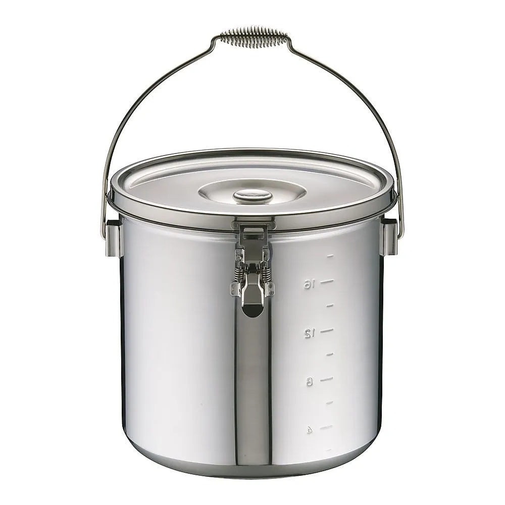 62-6380-71 KO 19-0 Electromagnetic Cooker Compatible Stacking Food Can 30 cm