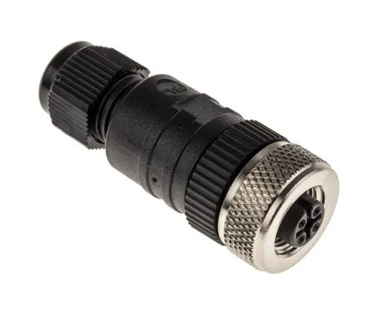 63-7449-98 Lumberg Automation M12 Cable Mount Connector, 5 contacts Socket RKC 5/7