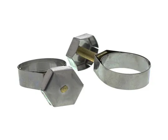 63-7469-36 Unex Brass (Bolt), Stainless Steel Thumb Hex Unex, 11mm Band Width, 25mm - 30mm Inside Diameter 9934