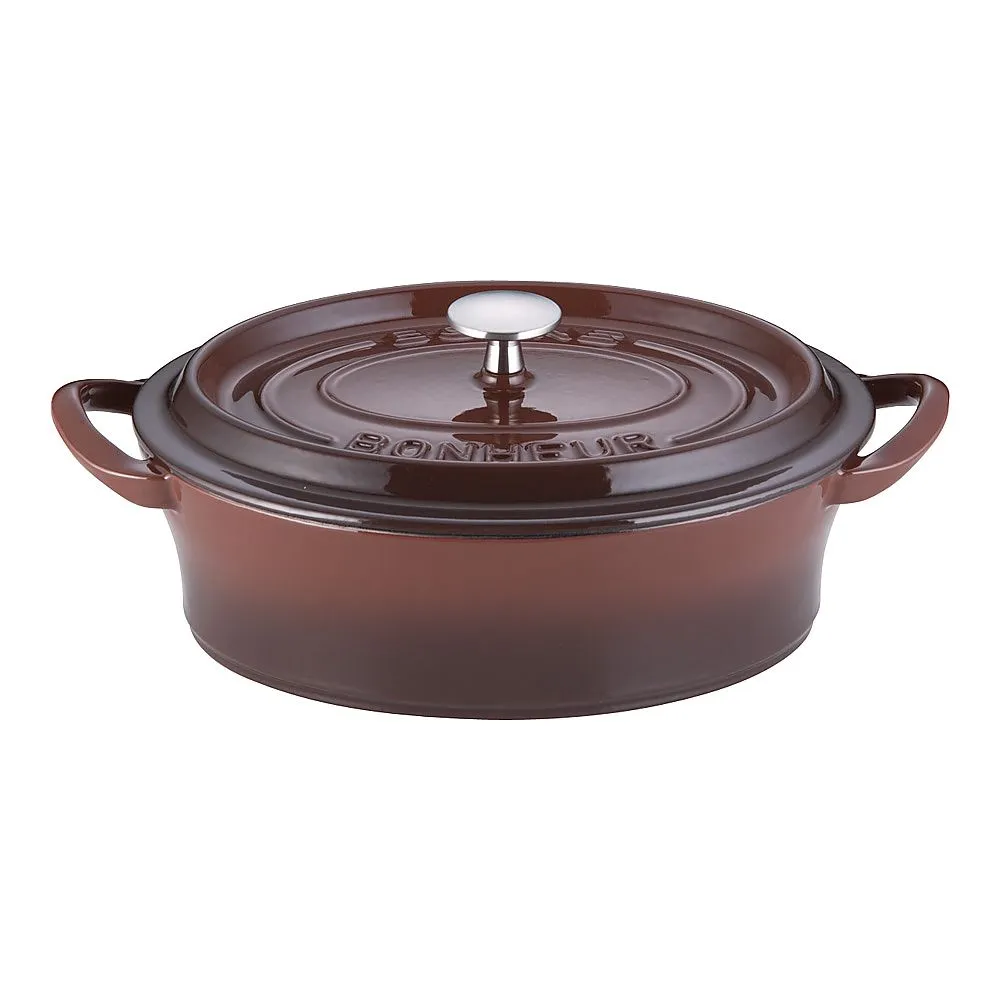 62-6349-20 Bon Bonaire Cocotte Oval 26 cm Brown