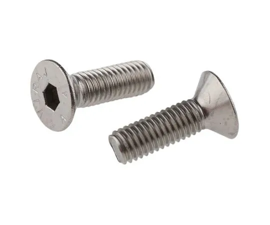 63-7438-14 RS M5 x 16mm Hex Socket Countersunk Screw Plain Stainless Steel 232-8423
