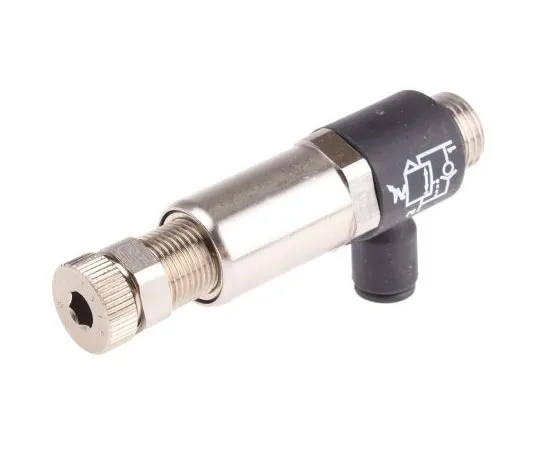 63-7525-87 Legris 7300 Threaded Tube Miniature Regulator, G 1/4 Male x 6mm, 1/4 in 7300 06 13