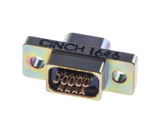 63-7444-79 RS Pro 9 Way Panel Mount Micro-D PCB Connector Plug 244-3746