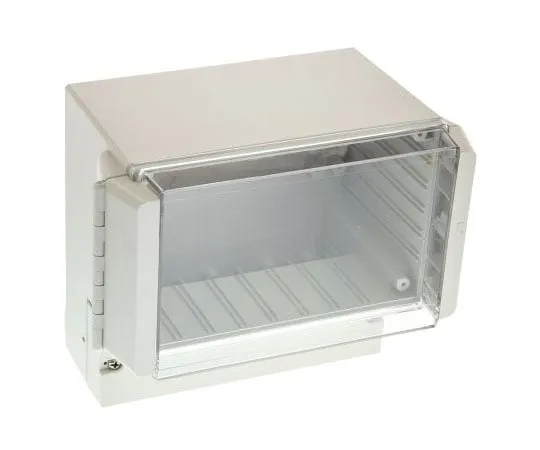 63-7412-41 Bopla RegloCard-Plus, ABS, Polycarbonate Wall Box, IP65, 121mm x 166 mm x 161 mm 41170109