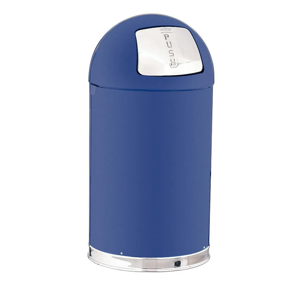 62-6616-30 Trust Round Top Dust Box 45 L Blue 2353
