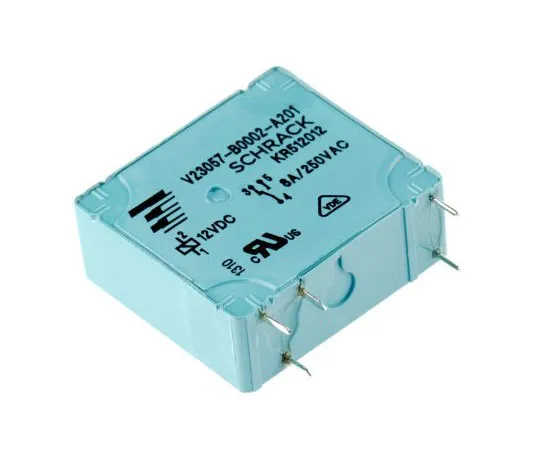 63-7452-10 TE ConnectivityE SPDT Non-Latching Relay PCB Mount, 12V dc Coil, 8A 6-1393215-9