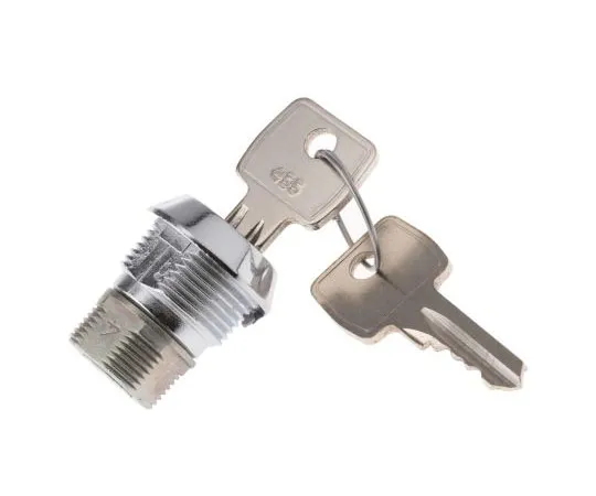 63-7490-06 Euro-Locks a Lowe & Fletcher group ******* Panel to Tongue Depth 13mm Zamak Chrome Plated Camlock, Key to unlock F5E-03-2 (455E)