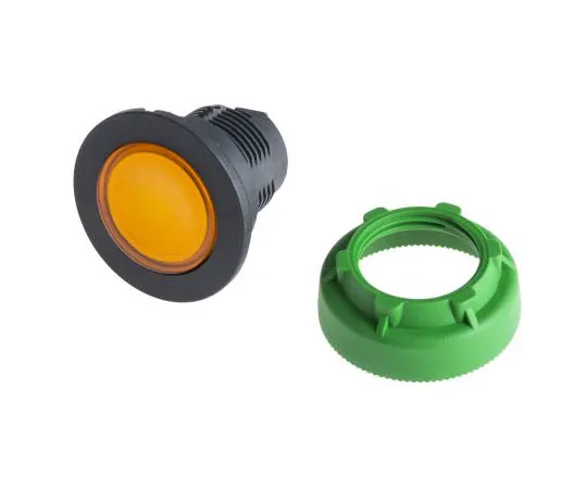 63-7390-08 Schneider Electric Harmony ZB5 Series, Orange Push Button Head, Spring Return, 30mm Cutout ZB5FW353