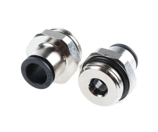 63-7458-51 Legris Pneumatic Straight Threaded-to-Tube Adapter, G 1/2 Male, Push In 10 mm 3101 10 21