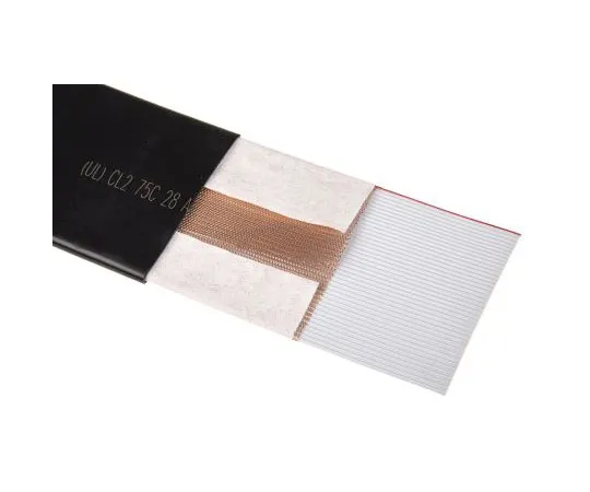 63-7428-79 3M 40 Way Screened Flat Ribbon Cable, 54.1 mm Width, Series 3517, 5m 3517/40
