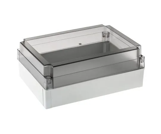 63-7470-03 Fibox MNX, Polycarbonate Enclosure, IP66, IP67, 255 x 180 x 100mm PC 200/100 HT ENCLOSURE