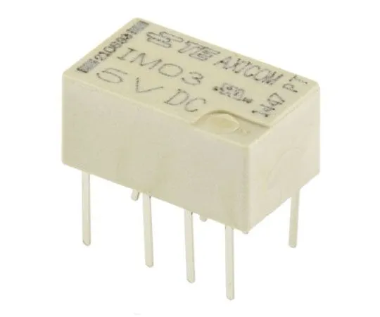 63-7536-21 TE Connectivity DPDT Non-Latching Relay PCB Mount, 5V dc Coil, 2A IM03TS