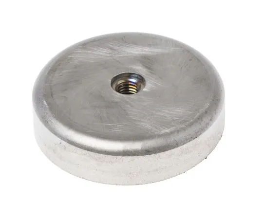 63-7385-79 RS PRO Round M10 Stainless Steel Anti Vibration Mount 400 Compression Load ,80mm dia. Natural Rubber +100°C -40°C 162-3260