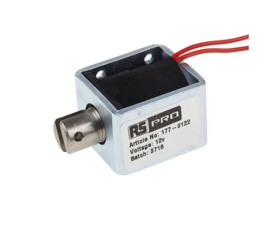 63-7406-88 Pull Action DC D-Frame Solenoid, 12 V 177-0122