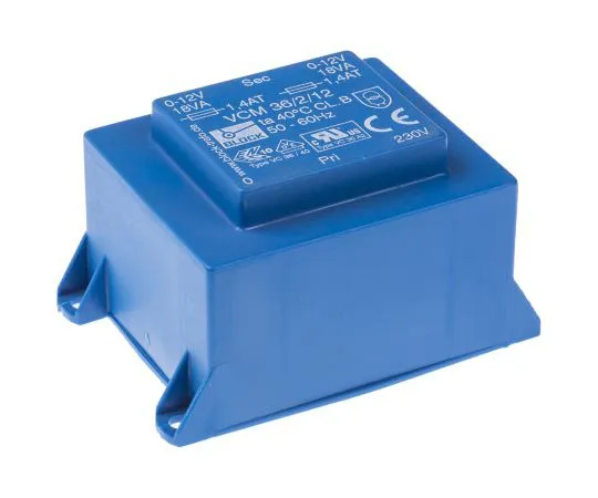 63-7500-65 12V ac 2 Output Through Hole PCB Transformer, 36VA VCM 36/2/12