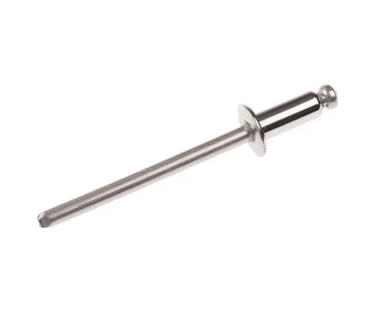 63-7502-41 10.2mm Plain Stainless Steel Blind Rivet, 4mm diameter, 3.2 → 6.4 mm Thickness SSD54SSBS