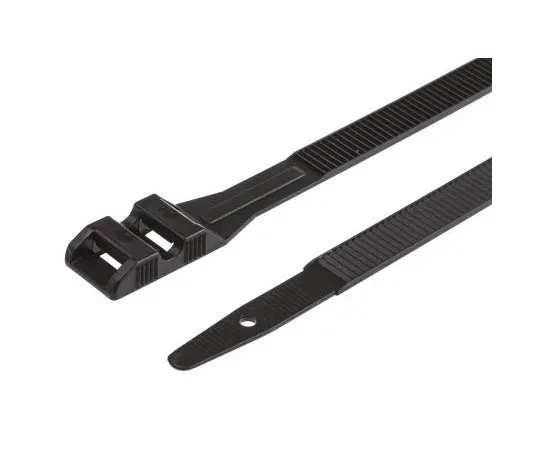 63-7384-21 SES Sterling, SM Series Black PA 12 Cable Tie, 355mm x 9 mm 01890135010