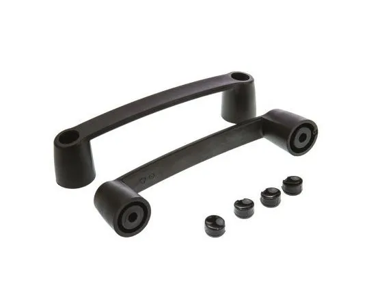 63-7459-22 RS PRO Matte Black Plastic Concealed Fixings Drawer Handle, 213mm 267-0746
