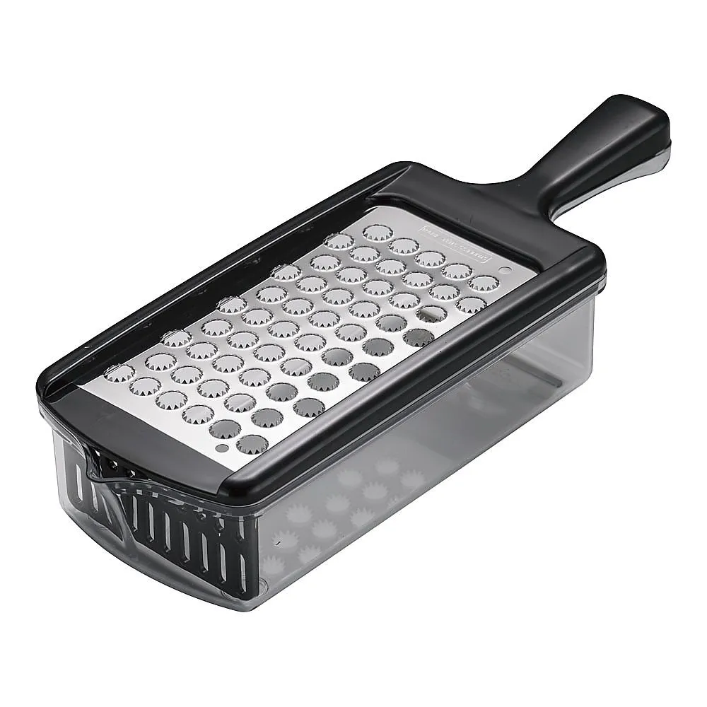 62-6469-11 Stainless Steel Grater, Soft Dried Black