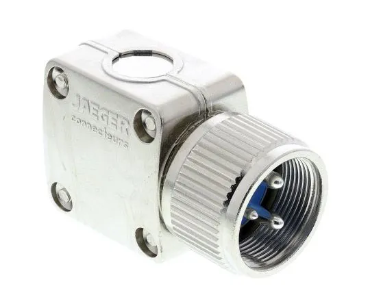 63-7467-10 Jaeger 3 Way Cable Mount MIL Spec Circular Connector Plug, Pin Contacts, MIL-DTL-5015 5326 030 06