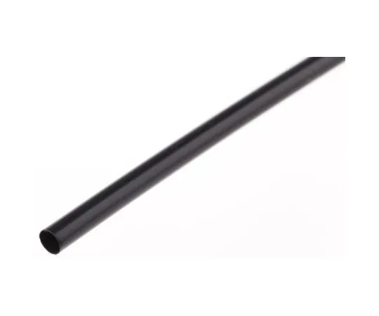 63-7540-32 TE Connectivity Black No Heat Shrink Tubing 3.2mm Sleeve Dia. x 1.2m Length, RW-175 Series 2:1 Ratio RW-175-1/8-0-RSU-STK