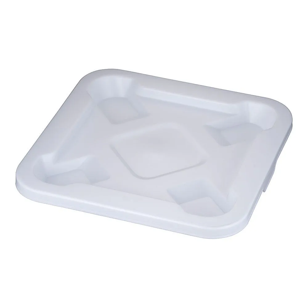 62-6615-85 Lid White for Trust Square Container (for 1233) 1663