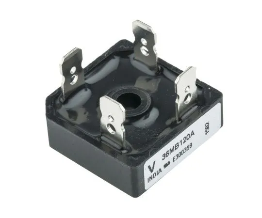 63-7435-77 Vishay VS-36MB120A, Bridge Rectifier, 35A 1200V, 4-Pin D 34 VS-36MB120A
