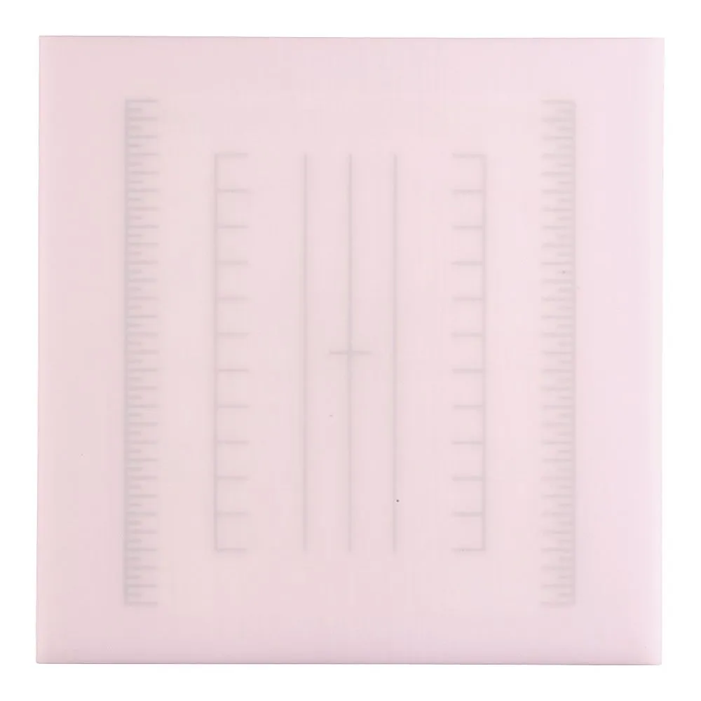 62-6434-55 Laminated Graduated Cutting Board Square L Pink for Cooking