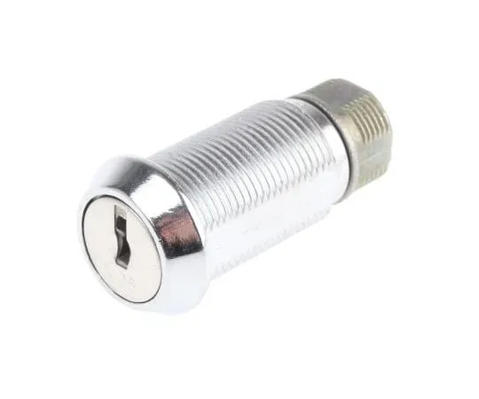 63-7489-98 Euro-Locks a Lowe & Fletcher group ******* Panel to Tongue Depth 32.7mm Zamak Chrome Plated Camlock, Key to unlock F7E-03-2 (405E)