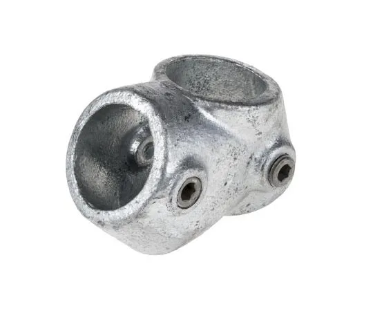 63-7533-42 RS PRO Round Tube T-Connector, strut profile Type 1, 415-6006