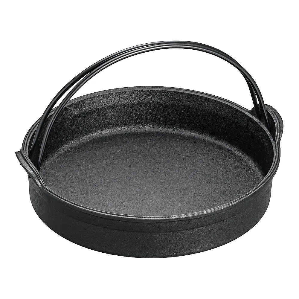 62-6785-88 Goshin iron sukiyaki pot, stone 27 cm