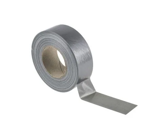 63-7376-27 RS PRO Gloss Silver Cloth Tape, 50mm x 50m, 0.23mm Thick 146-7416