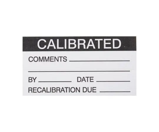 63-7547-86 RS PRO Adhesive Pre-Printed Adhesive Label-Calibrated-. Quantity: 30 445-4091