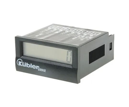 63-7540-61 Kubler 8 Digit, LCD, Digital Counter, 12kHz, 4 → 30 V dc 6.136.012.851