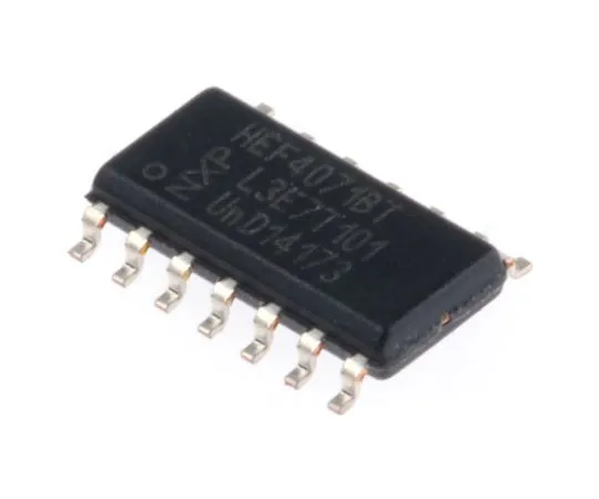 63-7503-19 Nexperia HEF4071BT,652, Quad 2-Input OR Logic Gate, 14-Pin SOIC HEF4071BT,652