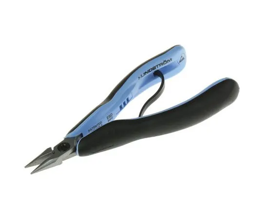 63-7436-42 Lindstrom ESD 146.5 mm Ball Bearing Steel Flat Nose Pliers With 20mm Jaw RX7893