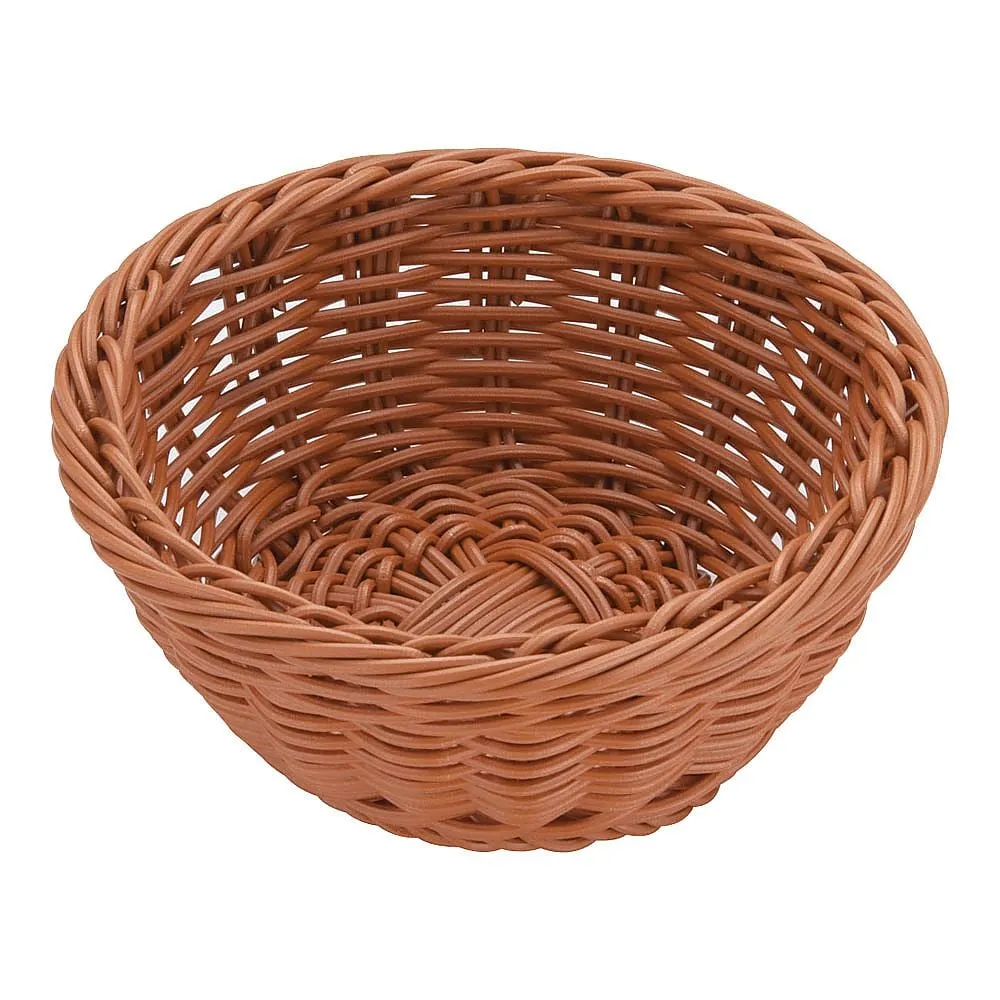 62-6582-13 Resin basket round tea 91-079B